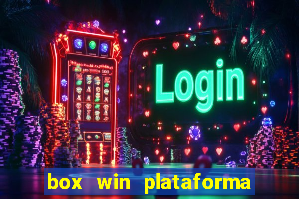 box win plataforma de jogos